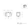 Réservoir en inox de 90mm pour Volvo FH16 1/14 - LESU G-6244-A-90