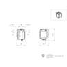 Réservoir en inox de 50mm pour Volvo FH16 1/14 - LESU G-6244-A-50