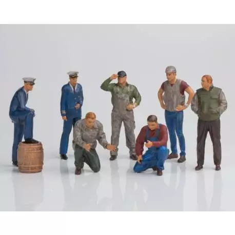 1 Figurine de Capitaine debout 1/36 en résine 3D Krick 64185
