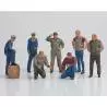 1 Figurine d'homme debout en gilet 1/25 en résine 3D Krick 64176