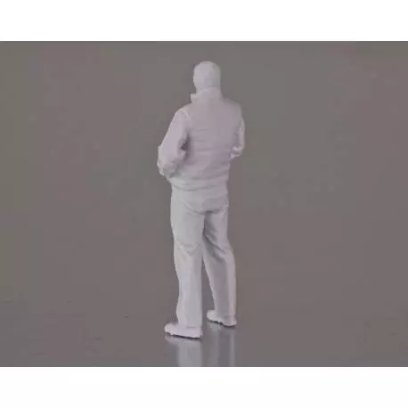 1 Figurine d'homme debout en gilet 1/25 en résine 3D Krick 64176