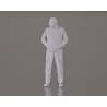 1 Figure d'homme debout en gilet 1/25 en résine 3D Krick 64176