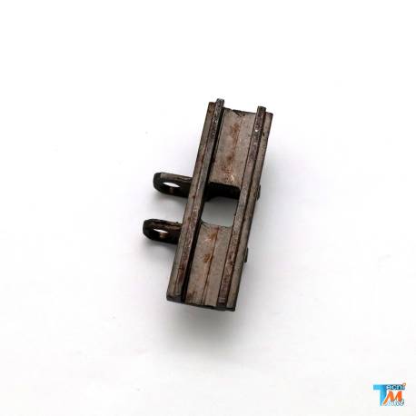 Lot de 10 tuiles de chenilles en métal avec axes et circlips CTI505211