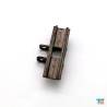 Lot de 10 tuiles de chenilles en métal avec axes et circlips CTI505211
