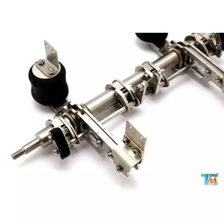 Essieu de remorque avec freins pour jantes larges Tamiya - SCALE-PARTS SP-03-04-021-02