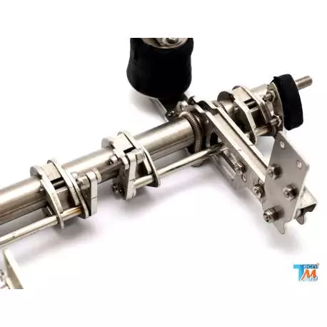 Essieu de remorque avec freins pour jantes larges Tamiya - SCALE-PARTS SP-03-04-021-02
