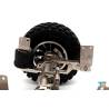 Trailer axle with brakes for Tamiya wide rims - SCALE-PARTS SP-03-04-021-02