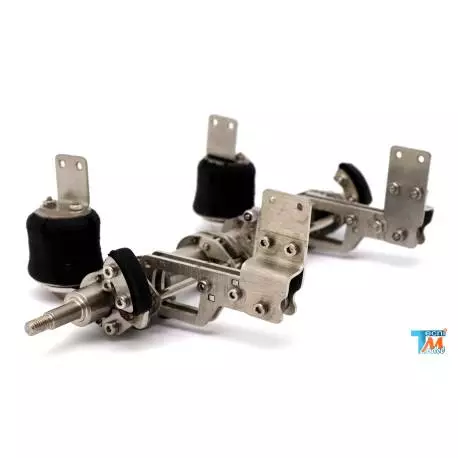 Essieu de remorque avec freins pour jantes larges Tamiya - SCALE-PARTS SP-03-04-021-02