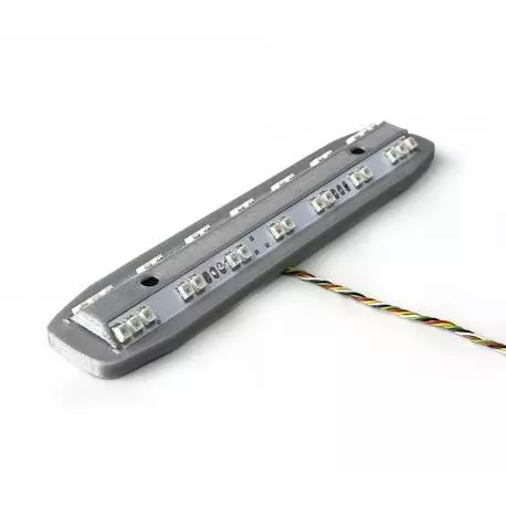 Barre de leds + module flash pour rampe de Dépanneuse Volvo FH16 Tamiya - Carson 500907633