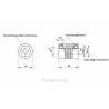 Accouplement semi-rigide Ø4 / Ø5mm KRICK 63905