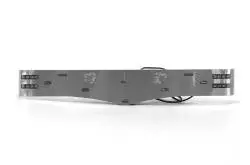 Visière en Inox avec feux pour Scania R470 / R620 Tamiya 1/14 - LESU S-1254-A