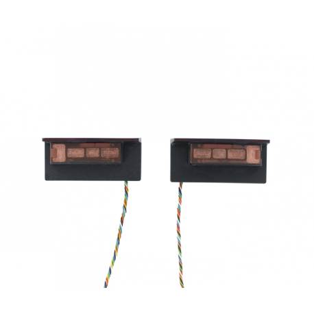 Pair of rear light for Tamiya Volvo FH16 Timber truck 56360