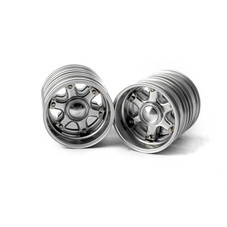 Paire de jantes jumelées LESU design "Trilex" LESU W-2046