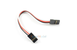 1x 15CM "patch" cable with 2 male servo-type JR plugs