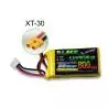 Black Lithium 800mAh 15C 2S Accu Lipo 7.4v (48.4g) XT30