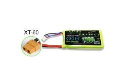 Lipo Black Lithium 1300mAh 45C 2S 7.4v XT60