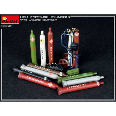 Set de poste à souder (avec tout le matériel associé) à l'échelle 1/35 - MiniArt 35618