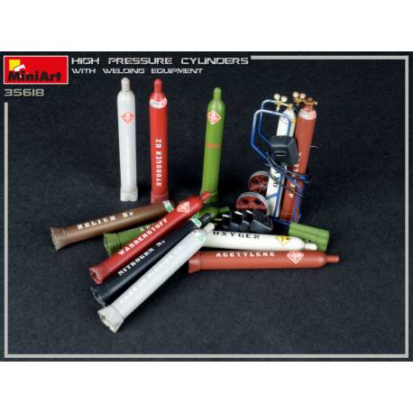 Set de poste à souder (avec tout le matériel associé) à l'échelle 1/35 - MiniArt 35618