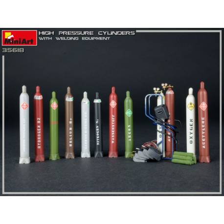 Set de poste à souder (avec tout le matériel associé) à l'échelle 1/35 - MiniArt 35618