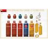 20 Propane/Butane Bottles 1/35 scale - MiniArt 35619