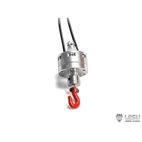 Tête de grue rotative hydraulique 270° avec crochet - LESU LS-A0011