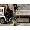 Tête de grue rotative hydraulique 270° avec crochet - LESU LS-A0011