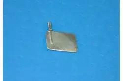 1 Chrome dummy rudder for RIVA 1/10 - Amati 3238