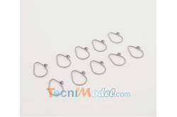 10 Sail rings for RG65 / DF65 sailboats - Joysway 880565
