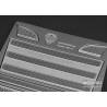 (10) Grille métal A pour Calandre Scania Tamiya (version A)