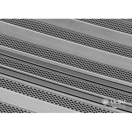 (10) Grille métal A pour Calandre Scania Tamiya (version A)