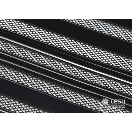 Black metal grid for Scania grille Tamiya