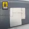 5 feuilles d'aluminium adhésives 280x195mm AMMO A.MIG-8247