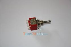 Bipolar lever switch (ON)-OFF-(ON)
