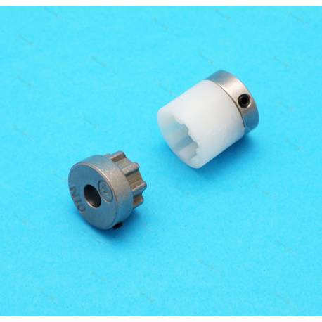 1 Heavy-duty coupling Ø5/Ø6.35mm