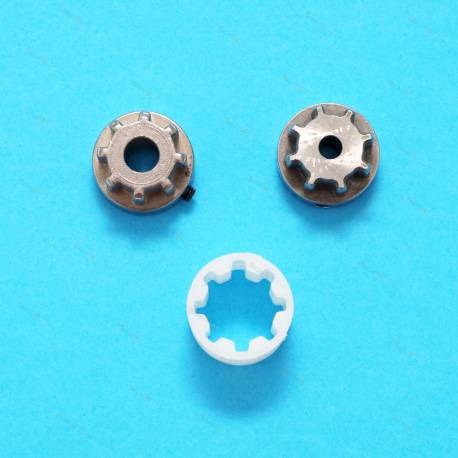 1 Heavy-duty coupling Ø5/Ø6.35mm