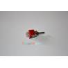 Miniature two-pole lever switch ON-OFF-ON