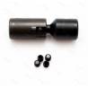 Ø14mm Steel coupling for shafts Ø4/Ø6mm