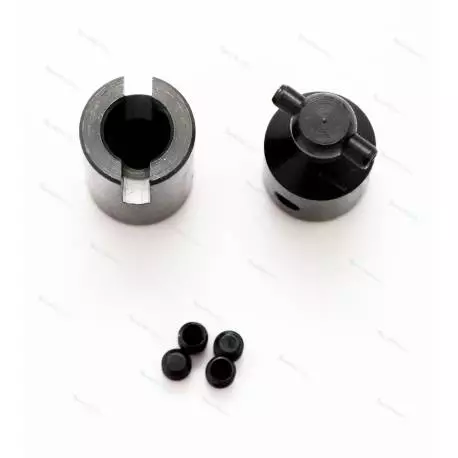 Ø8mm Steel coupling for shaft Ø2.3/Ø2mm