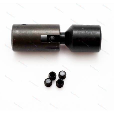 Accouplement Ø14mm pour arbre Ø5/Ø5mm