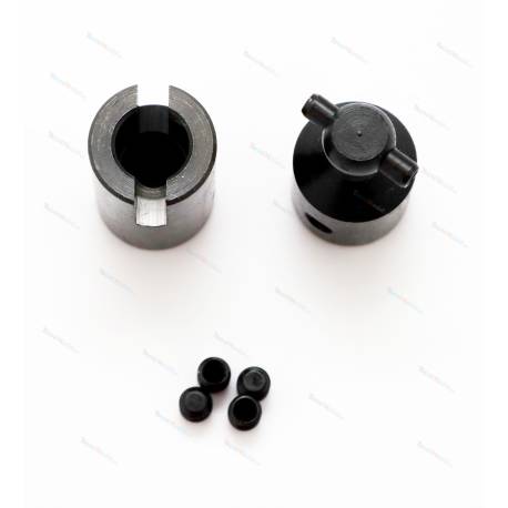 Accouplement Acier Ø6/Ø6mm Acier Ø14mm 53265