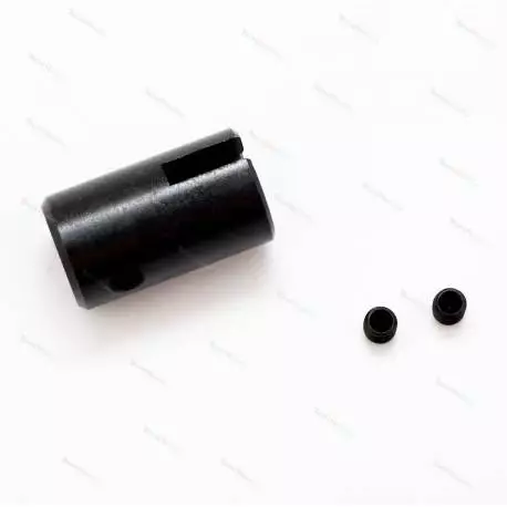 Ø14mm Steel universal joint nut for a Ø4mm shaft