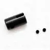 Ø14mm Steel universal joint nut for a Ø4mm shaft