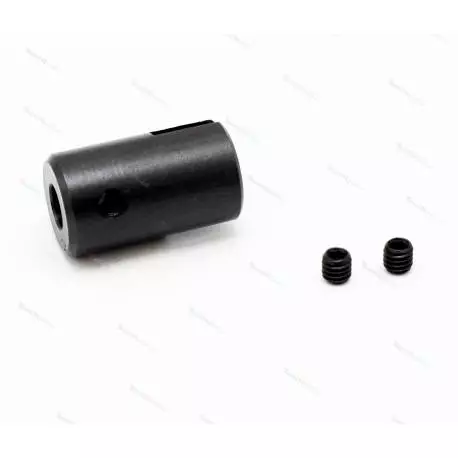 Ø14mm Steel universal joint nut for a Ø4mm shaft