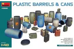 Barils, bidons et jerry cans plastique, à l'échelle 1/48 MiniArt 49010