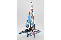 BINARY V3 radio-controlled catamaran sailboat by JOYSWAY JY8807V2