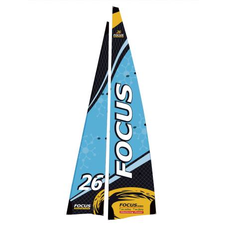 Set of blue sails for FOCUS III JoysWay 881231