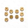 10 poulies laiton pleines diamètre Ø6.0mm. pour axe de Ø1.5mm