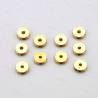 10 poulies laiton pleines diamètre Ø6.0mm. pour axe de Ø1.5mm