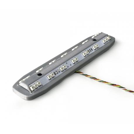 Barre de leds pour la rampe de flashs de la dépanneuse Volvo FH16 Tamiya
