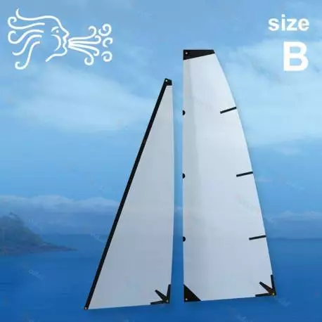 Jeu B de voiles 3D pour New Micro Magic